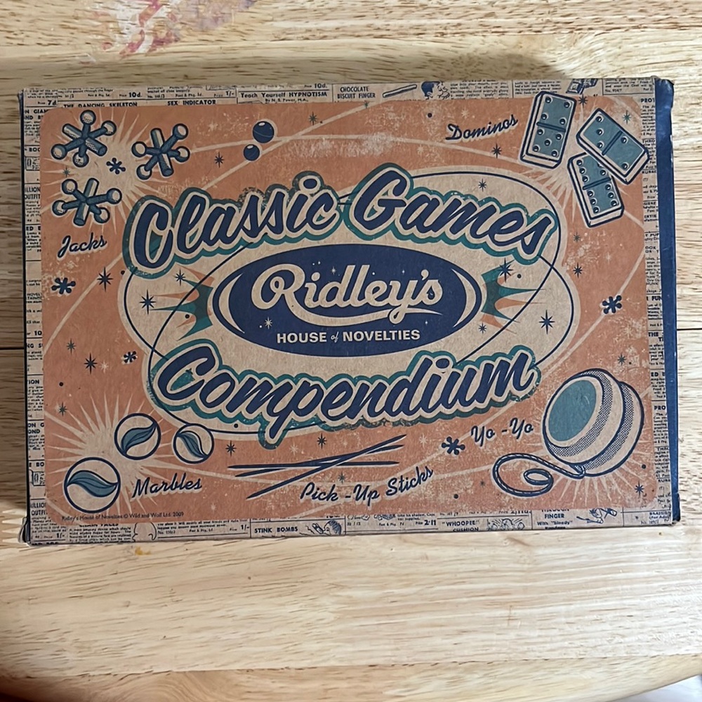 Ridley’s Classic Games Compendium House of Novelties BNWOT